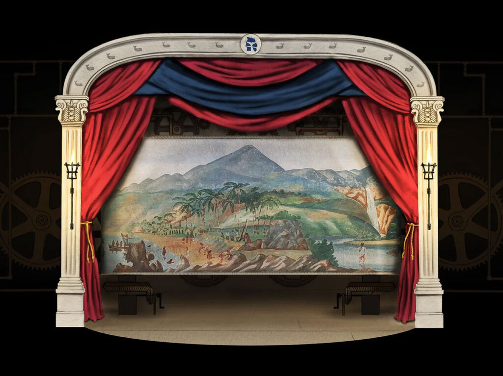 "The Grand Panorama of a Whaling Voyage ‘Round the World" by Benjamin Russell and Caleb Purrington, 1848. Courtesy the New Bedford Whaling Museum. View the entire thing: https://www.arcgis.com/apps/MapSeries/index.html?appid=19513a5d13964a48aa9d00973c8a9674#