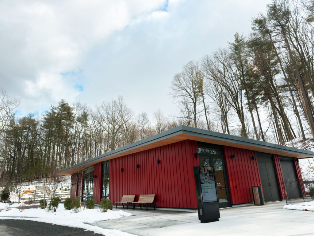 The Frederic Church Center for Art and Landscape, February 2025. Photo by Annik LaFarge, author of Composing Olana