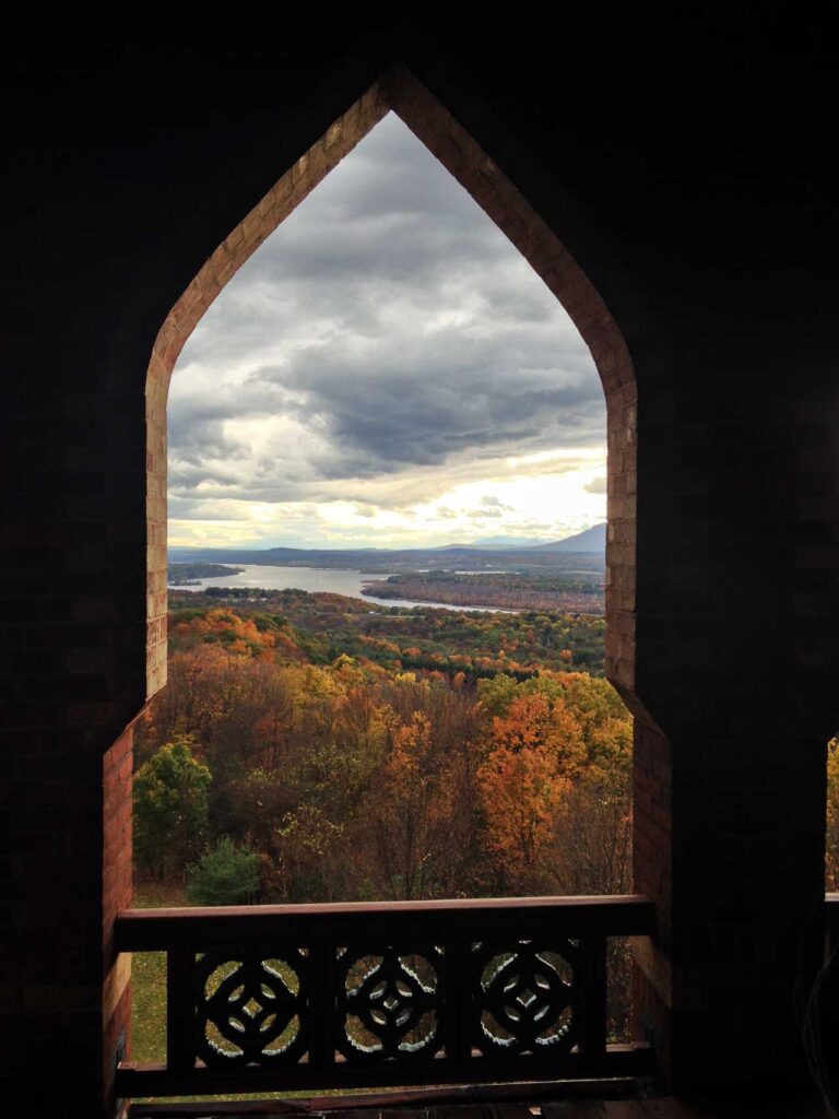 Photo by Annik LaFarge, author of Composing Olana. The 