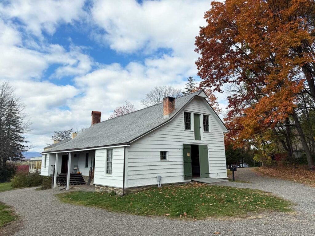 Thomas Cole's original studio. Photo by Annik LaFarge, author of Composing Olana