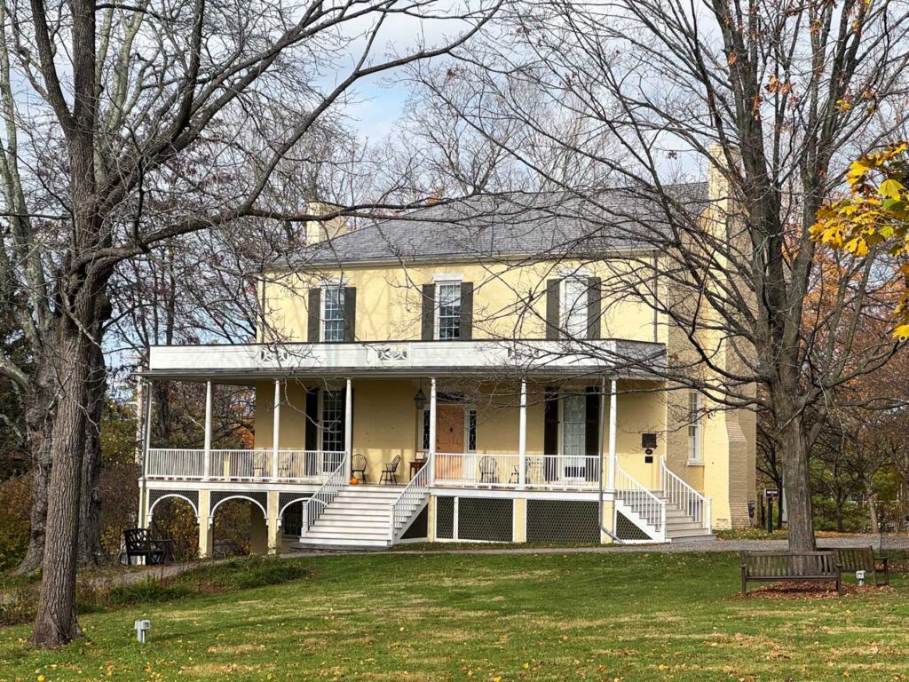 Thomas Cole House, October 2025. Photo by Annik LaFarge, author of Composing Olana